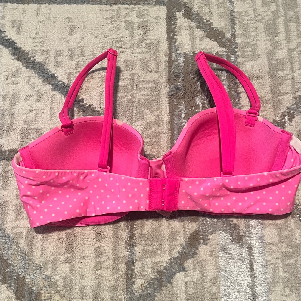 Victoria's Secret Pink Polka Dot Bra - Picture 2 of 3